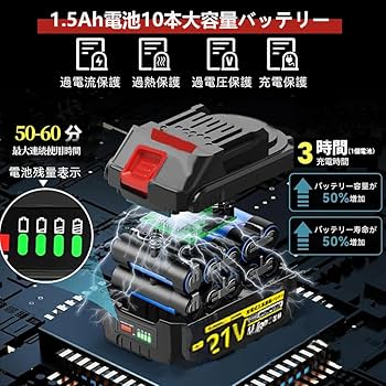 ブロワー　大容量バッテリー　強力　軽量　コンパクト　洗車 ブロワー 洗車 強力 15000RPM 80m/s大風速 18V大容量バッテリー